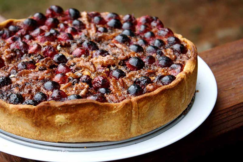cranberry-walnut-tart