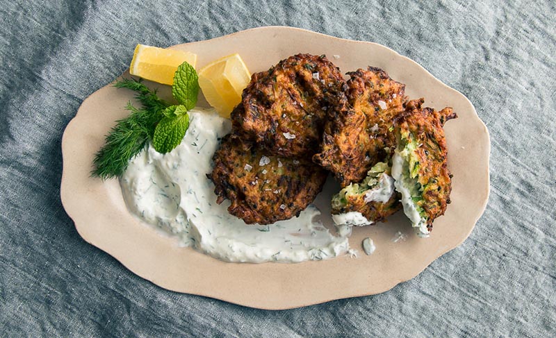 zucchini fritters