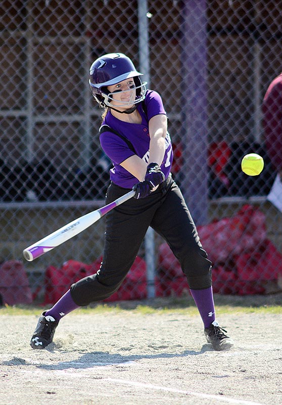 Emily Mello eyes a single.