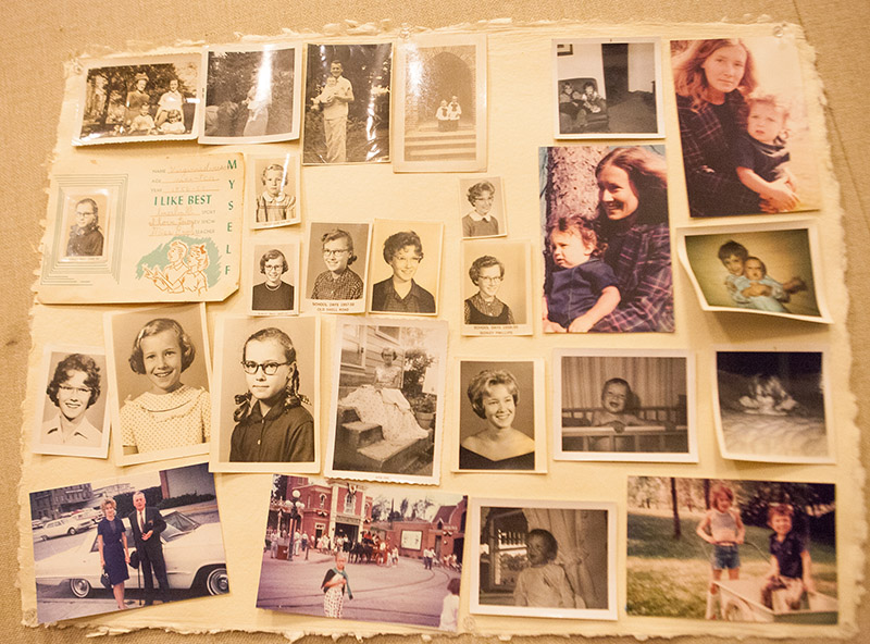 Photos of Virginia as a child.