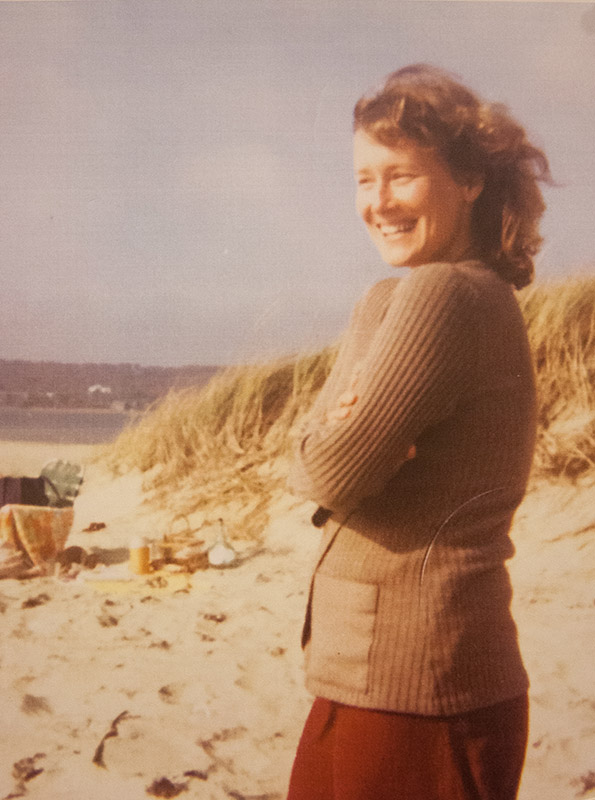 A young Virginia Iverson on Martha’s Vineyard.