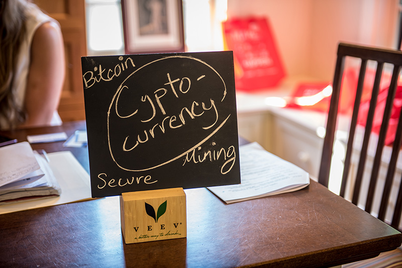 The cyrptocurrency symposium is a three day international event in Edgartown.