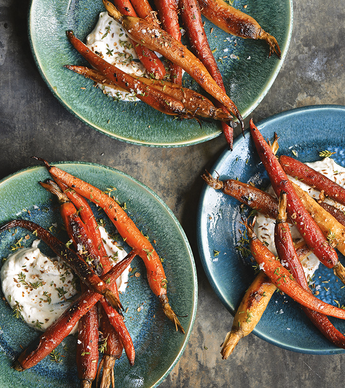 Smoke Roasted Carrots