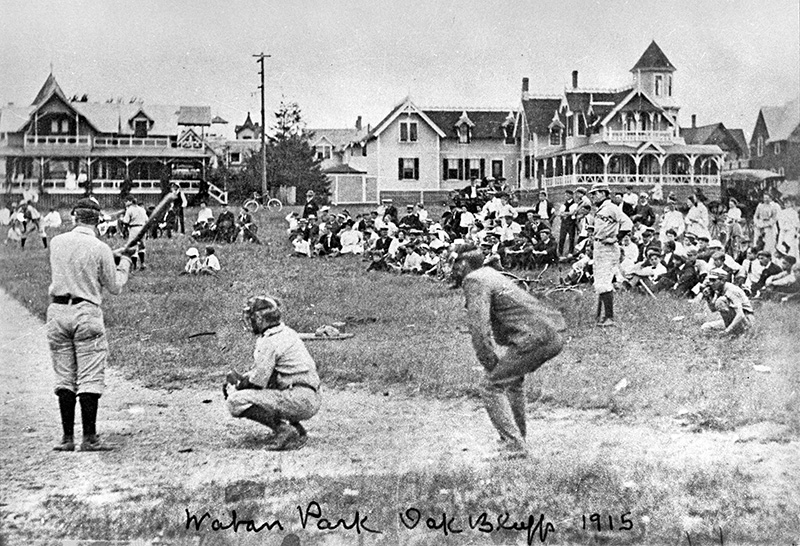 Baseball at Waban Park, home to the legendary Cottage Citys, in 1915.