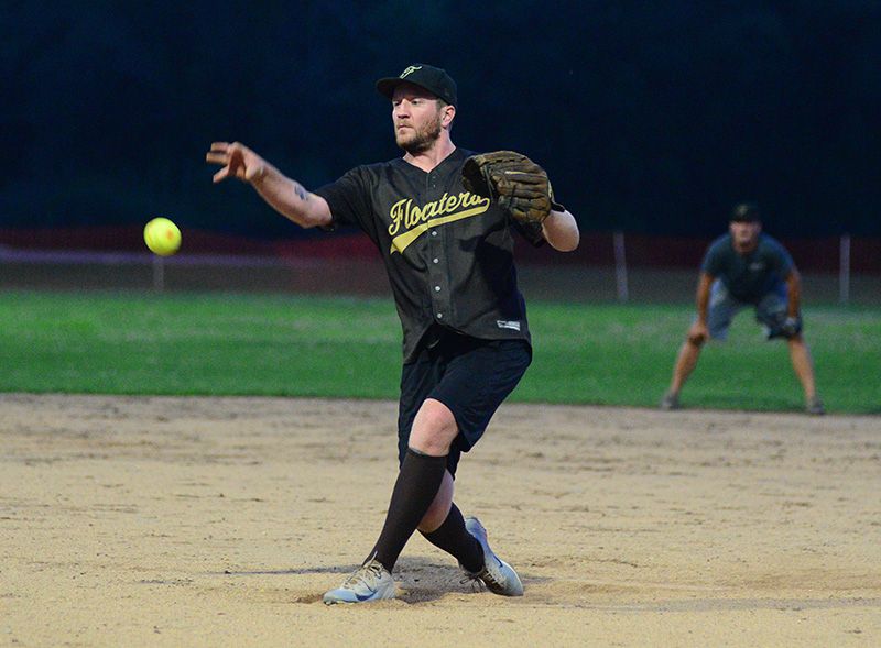 Floaters pitcher Adam Petkus.