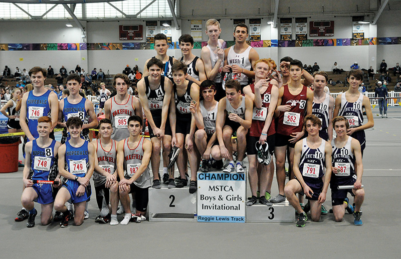 4th place Relay team 4 x 800