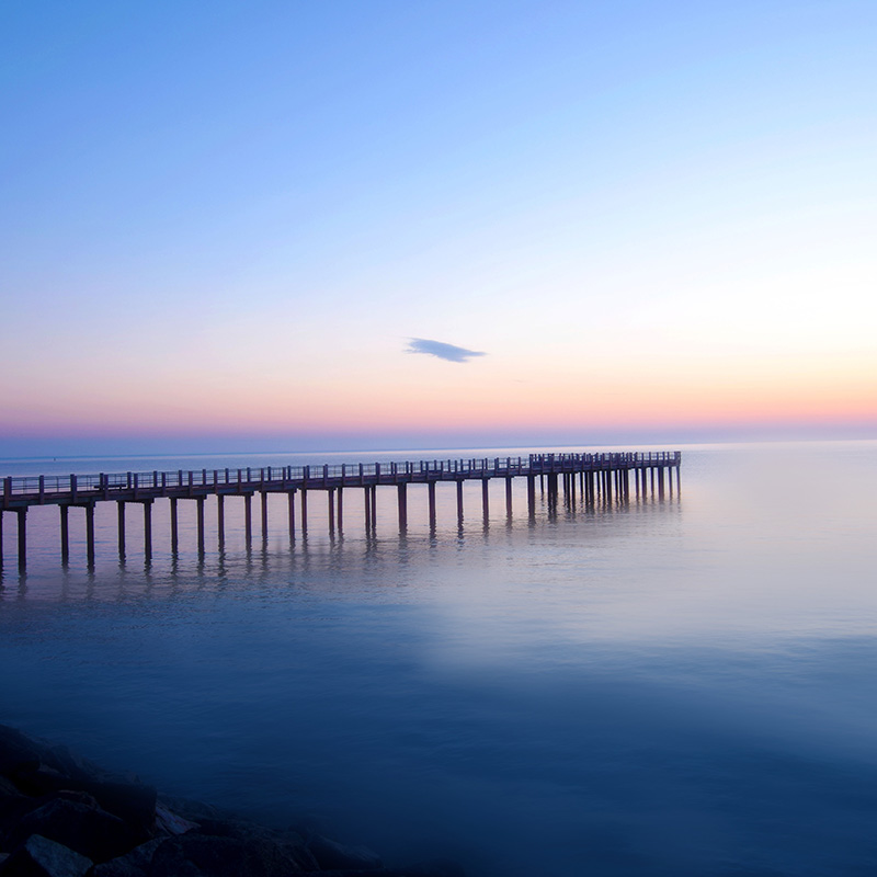 Oak Bluffs fishing pier.