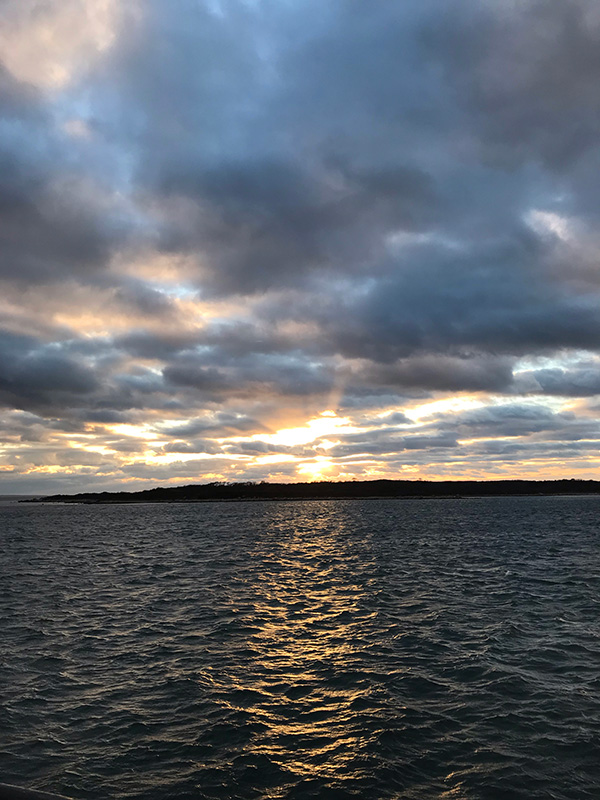 View from the ferry.