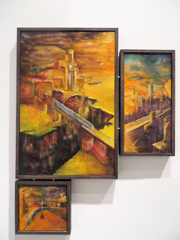 Nygel Jones art titled “Segment 1”