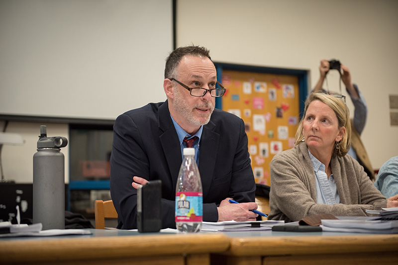 Superintendent Matt D’Andrea recommends one synthetic/turf field.