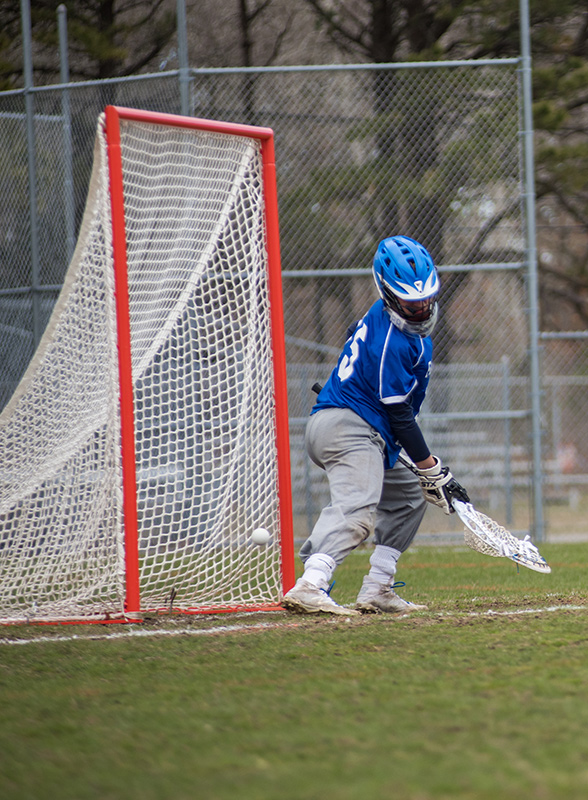 The Vineyarders score against Falmouth Academy.