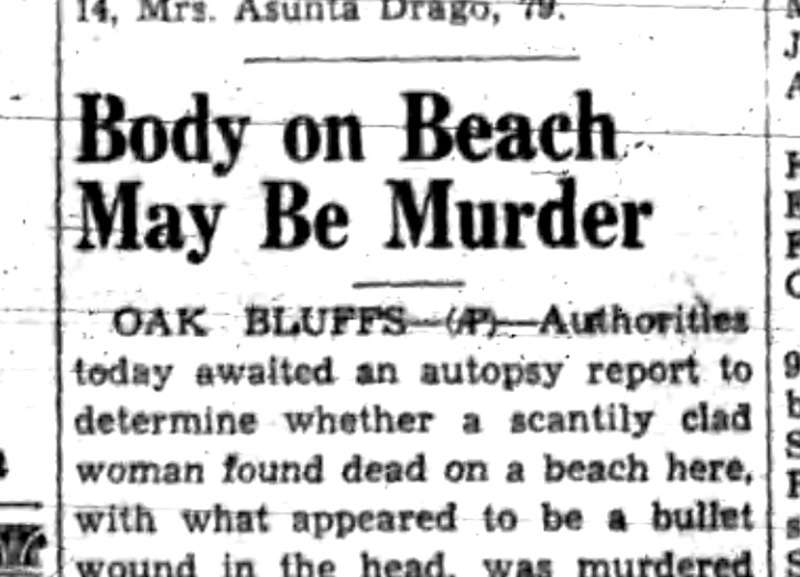 Headline from the Greenfield [MA] Recorder-Gazette, Nov. 15, 1937.