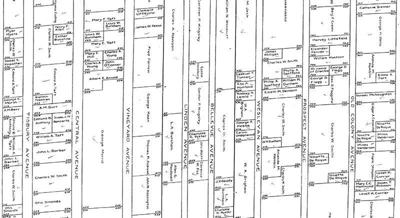 Glenwood plan title, 1876.