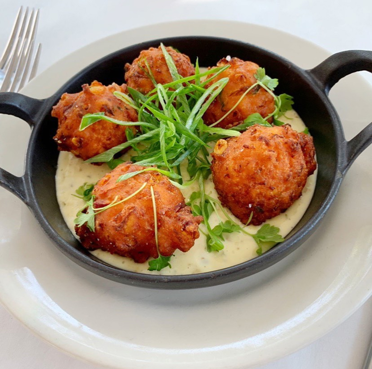 Lobster Fritters.