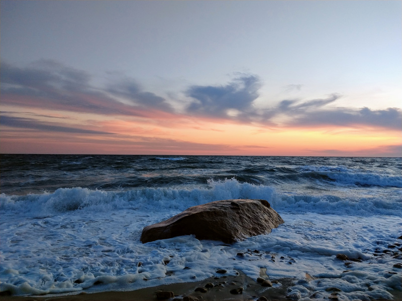 Taken at the Aquinnah Cliffs.