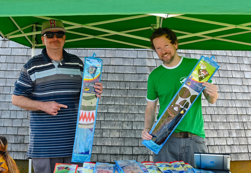 From left to right Darren Patrick & Jake Gifford from Lazy Frog-
