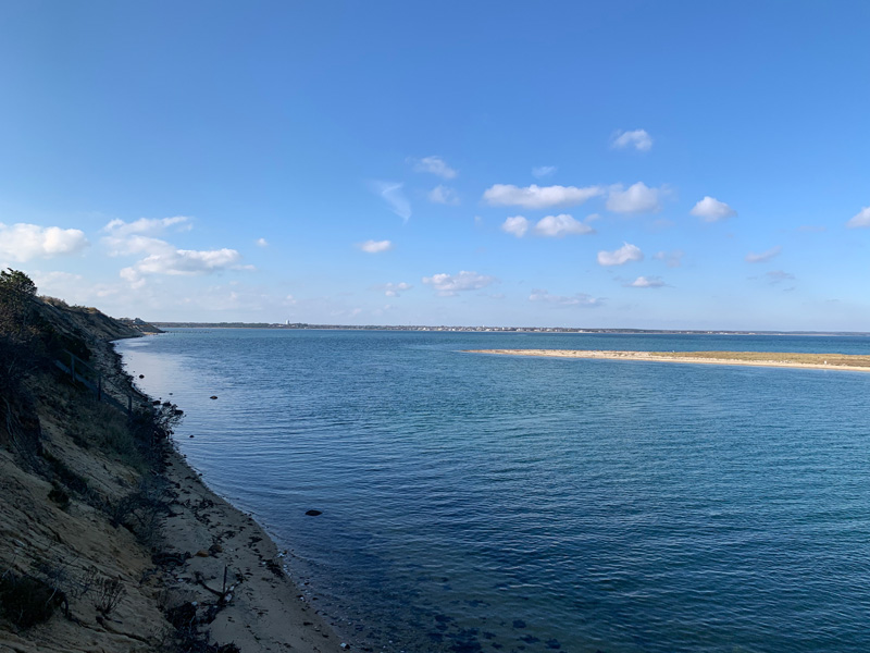 Arriving at the Cape Poge Gut