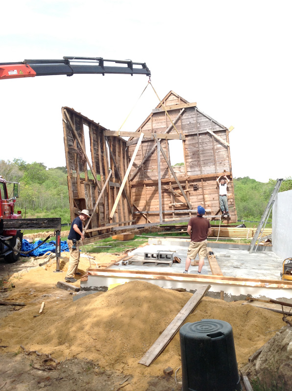 Barn Renovation with old part saved 2014 IMG_0545