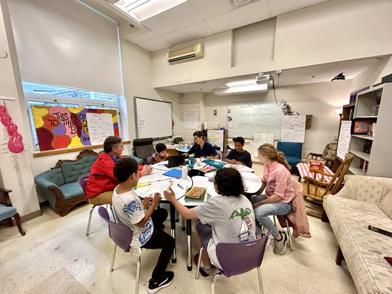 Students learned how to write personal narratives.