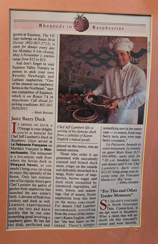 Jeff Lambert in Yankee Magazine