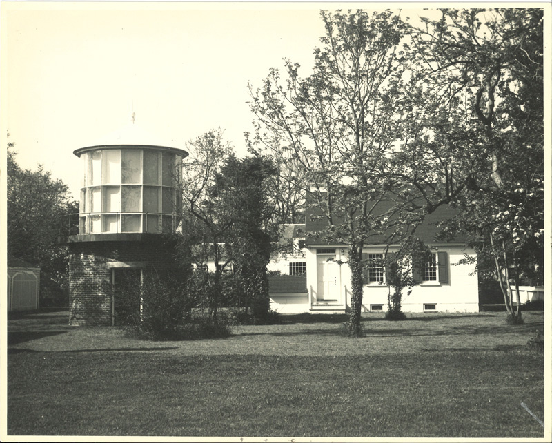 Fresnel Tower and Original Library Frank W. Small Photo.jpg