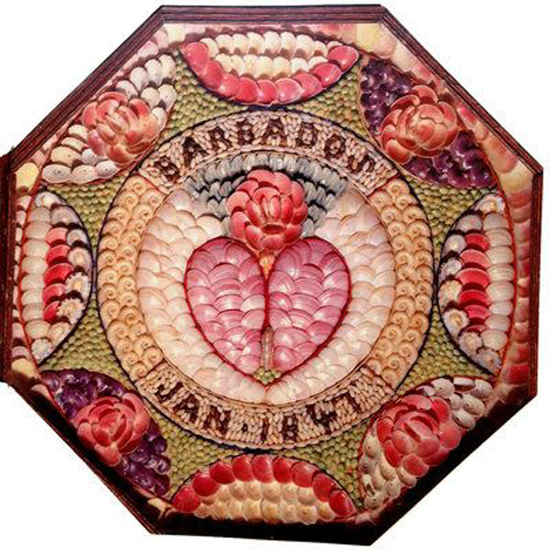 Sailor’s valentine, Barbados.