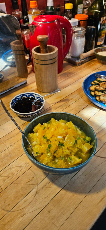 Orange salad