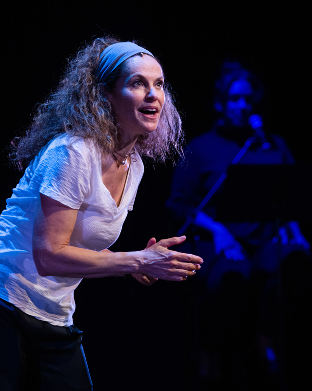 Amy Brenneman performing in Overcome
