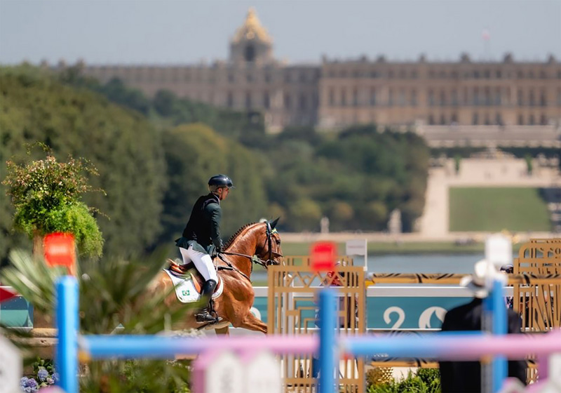 Rodrigo Pessoa qualified for the individual final with Major Tom.