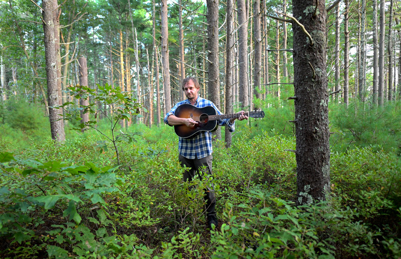 Willy Mason performs in the Manuel F. Correllus State Forest.