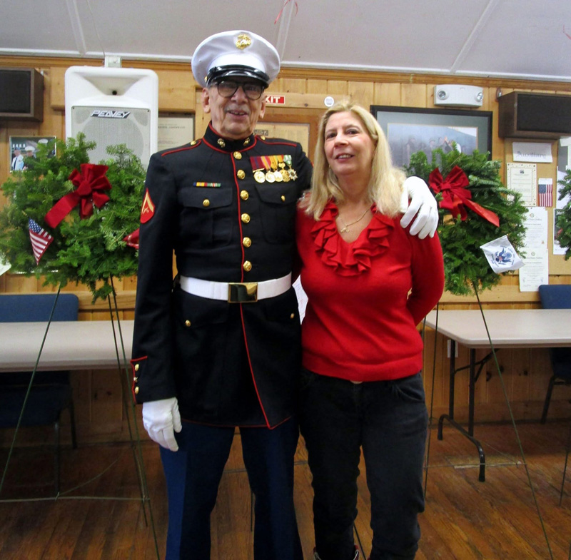 Woody Williams with his wife Phyllis Williams.