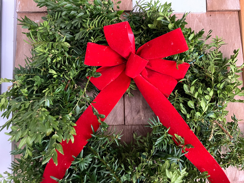 Holiday greetings.