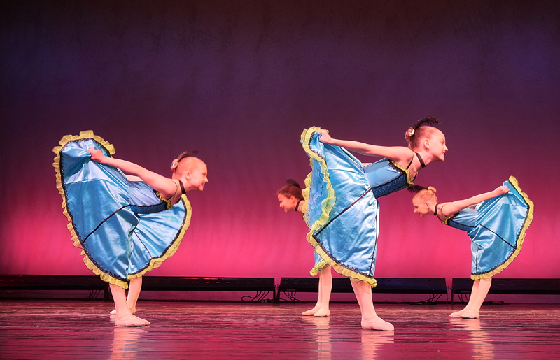 Nugget Company performs “Can Can.”