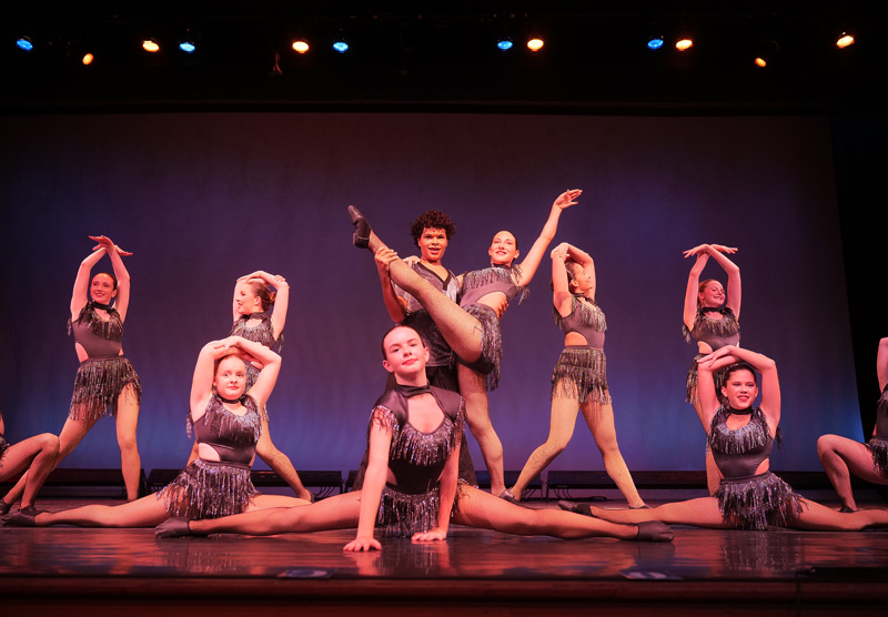 RISE’ Junior Company performs “Proud Mary,” the MVRHS Performing Arts Center.