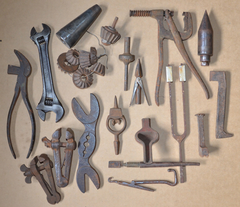 Assortment of odd tools /