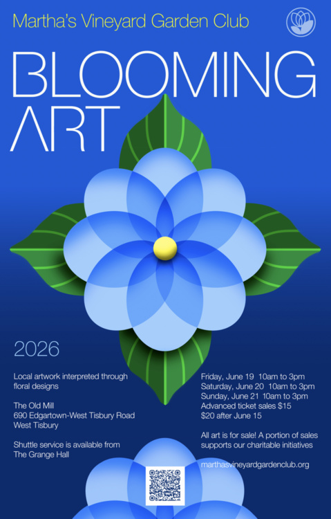 Martha’s Vineyard Garden Club presents ‘Blooming Art 2026’