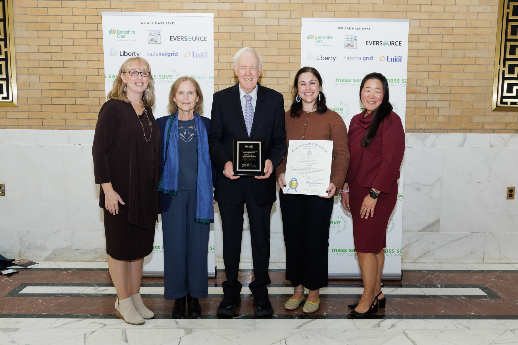Save Environment Paragraph Camp Jabberwocky honored at State House - MV Times